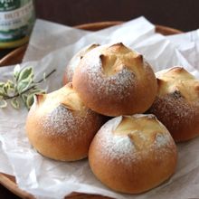 クリームチーズとブルーベリーのパン