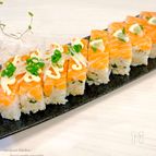 超簡単‼︎おもてなしにも♡サーモンの押し寿司