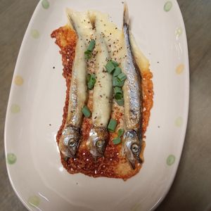 鶏皮坊主の作ってみた!投稿(おつまみにぴったり♪ししゃものチーズ焼き)