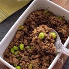 【作り置き】豚ひき肉と枝豆・きのこのカレーそぼろ
