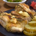 トースターで簡単！グリルチキン