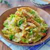 白菜とちくわのうまだれナムル