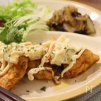 ポテサラ乗せ簡単チキン南蛮