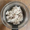 【豚しゃぶとキャベツの香味だれ】さっぱり食べたい日に♬の工程1