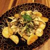 kamonohashiの作ってみた!投稿(【126kcal】長いもとまいたけのバター醤油炒め)