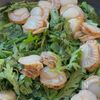 ワンパンで簡単!ワインにも合う【ほたてと春菊のクリーム煮】の工程3