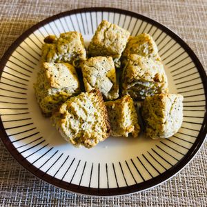puricoの作ってみた!投稿(【紅茶とクルミのひとくちスコーン】ホットケーキミックスで簡単)
