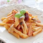 ペンネのナポリタン風おつまみ