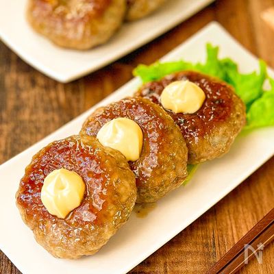 【絶品☆ごはんに合う♪】レンコン入り豚つくねマヨ
