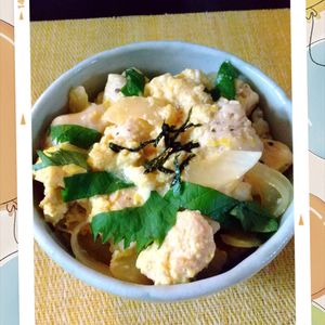 チョロリスの作ってみた!投稿(【鶏むね肉の親子丼】ワンパンで２人分同時調理♪コスパも抜群！)