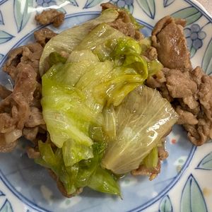 ひまわりの作ってみた!投稿(【豚しゃぶレタスのポン酢だれ】食材2つ！10分さっぱりおかず)