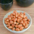 栄養たっぷり常備菜！香ばしい♪炒り大豆の醤油漬け