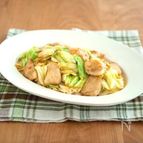 鶏とキャベツのコクうま炒め。