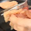 ささみなのにプリっとジューシー♡のりのりチキンの工程1
