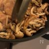 ただ焼いて混ぜるだけ【鶏モモの高菜マヨチーズ】の工程4