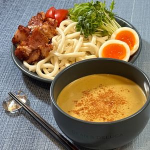 楽ラク手抜キッチン🐶🐾の作ってみた!投稿(まろやか濃厚♪【豆乳カレーうどん】)