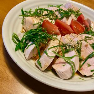 ねおたんの作ってみた!投稿(【男子ウケ抜群！我が家の基本のよだれ鶏】辛旨/節約レシピ)