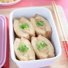 厚揚げの肉詰め 作り置きレシピ