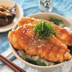やわらかヘルシーささみ蒲焼丼【節約・ヘルシー・ランチに】