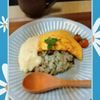 チョロリスの作ってみた!投稿(15分でイタリア風♪とろ〜りチーズのバジルオムライス)