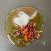 春菊とタコのペペロン炒めの工程3