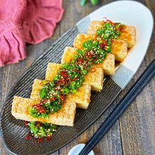クセになる旨辛よだれ厚揚げ