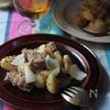 豚ひき肉でジャーマンポテト風炒めもの