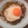 たりおの作ってみた!投稿(納豆嫌いもよろこぶ!納豆とニラのこんがり醤油焼きそば)