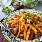 【少ないお肉でも大満足】牛肉とジャガイモのスタミナコク旨炒め