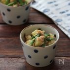 じゃがいもとインゲンのツナ和え。