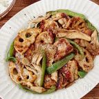 【鶏肉とれんこんのマヨぽん炒め】やみつきになる！ご飯すすむ！