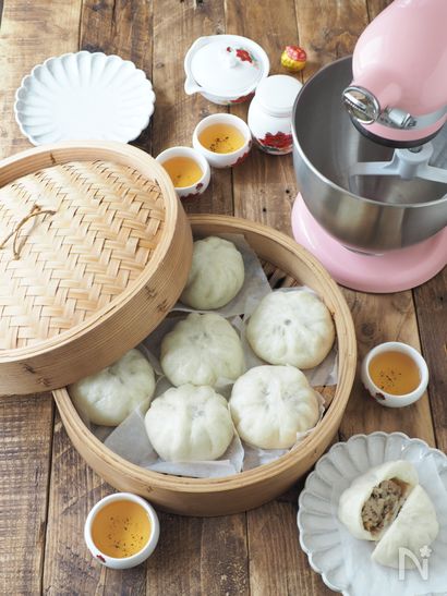 筍と椎茸たっぷり！本格肉まん