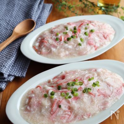 とろーり美味しい♡カニカマあんかけチャーハン