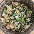やみつきになるおいしさ！ツナ缶と小松菜の混ぜごはん