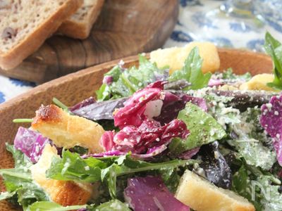 チーズと油揚げクルトンで糖質オフ シーザーサラダ By 丹下慶子 レシピサイト Nadia ナディア プロの料理家のおいしいレシピ