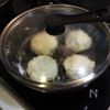 【もちもちお豆腐パン】フライパンひとつで発酵なし!の工程6