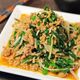 【豚そぼろニラもやしの辛味噌炒め】ご飯が止まらない！