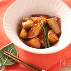 【10分】レンジで時短！新じゃがの甘辛揚げ煮