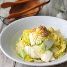 ポリ袋で簡単！＊白菜のツナレモン浅漬けサラダ＊