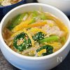 暑い日もするっと食べれる【豚肉ともやしの柚子胡椒風味スープ】の工程4