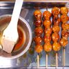 飛騨高山の名物だんご🍡米粉の醤油みたらしだんご再現😋の工程5
