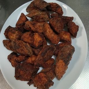 鶏皮坊主の作ってみた!投稿(まるでお肉♡男子も喜ぶお魚おかず！『ぶりの竜田揚げ』)