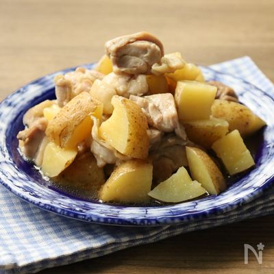 【鶏もも肉とじゃがいものうま塩バター】作りおきやお弁当にも!
