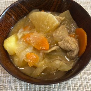 puricoの作ってみた!投稿(【コク旨豚汁】美味しすぎてリピ確)