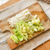【じゃがいもとキャベツとごまのお味噌汁】野菜たっぷり腸美人！の工程1