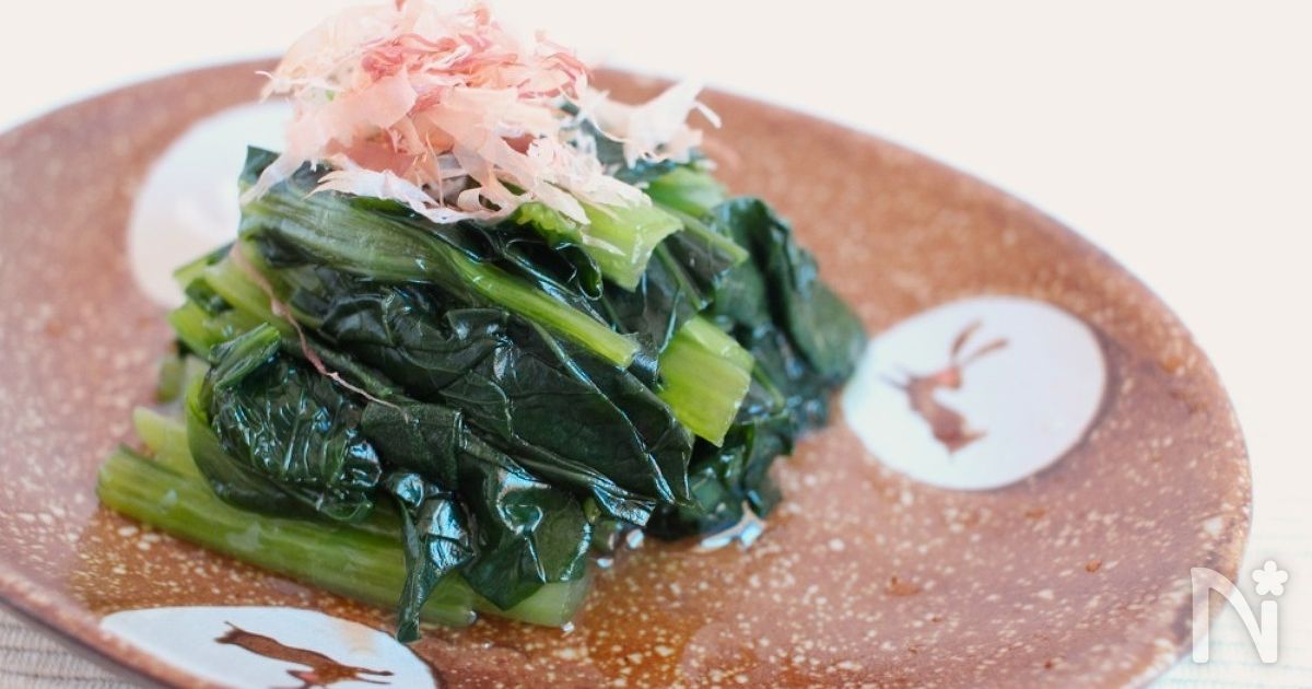 動画あり だし解凍 冷凍小松菜の凍ったままお浸し By 冷凍王子 西川剛史 レシピサイト Nadia ナディア プロの料理家のおいしい レシピ