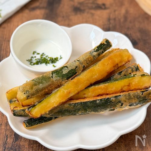 外カリ中じゅわ【ズッキーニの唐揚げ】