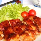 肉汁じゅわ〜♡味付けはオール大さじ2！照り焼きチキン