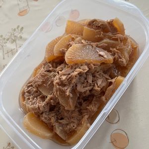 hananekoの作ってみた!投稿(【簡単！大根とツナの煮物】あじしみで美味しい♡)