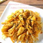 【竹輪ともやしのハリッサ炒め】ピリ旨でご飯が進む節約おかず☆